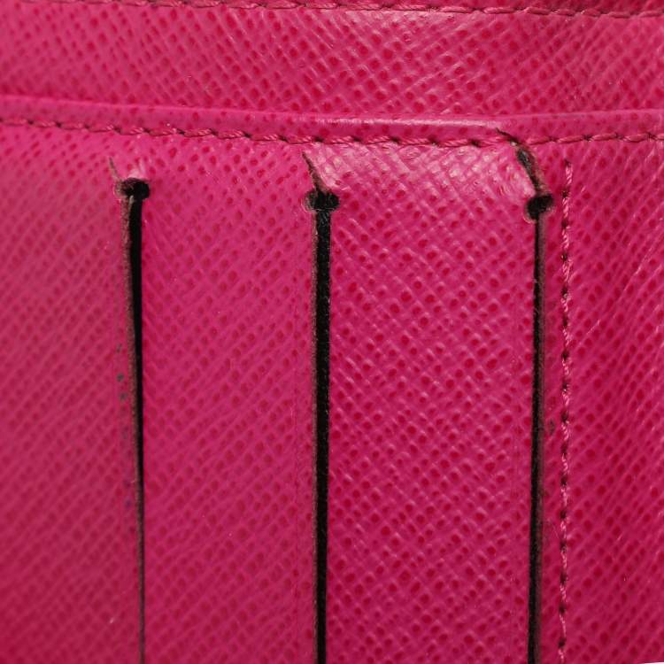 Pre Owned محفظة لوي فيتون  محدودة الإصدار كانفاس مثقبة مونوجرامية