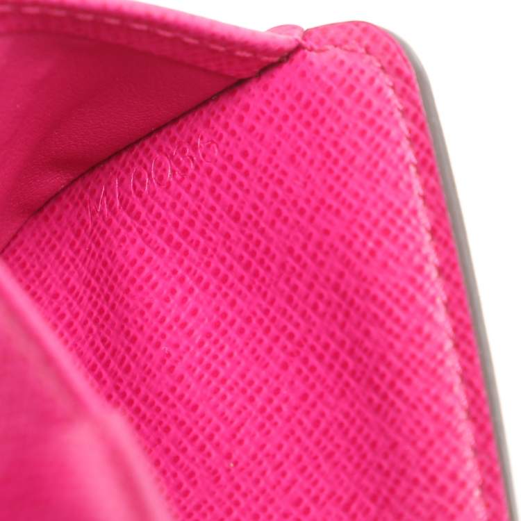 Pre Owned محفظة لوي فيتون محدودة الإصدار كانفاس مثقبة مونوجرامية