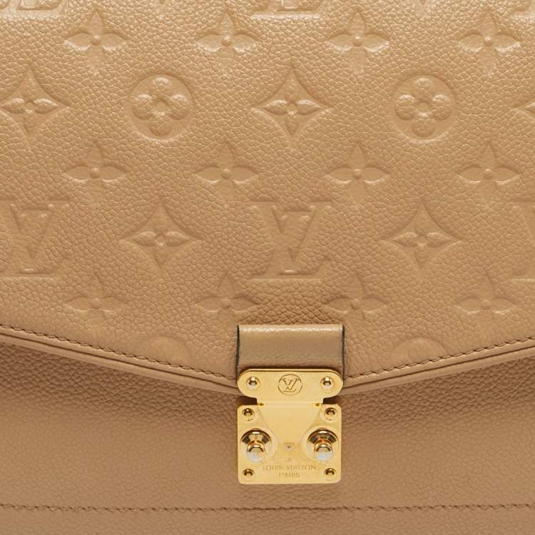 Pre Owned Louis Vuitton Dune Monogram Empreinte Leather St Germain PM Bag