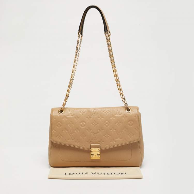 Pre Owned Louis Vuitton Dune Monogram Empreinte Leather St Germain PM Bag