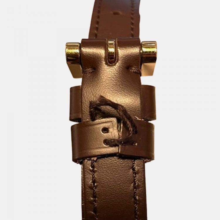 Pre Owned Louis Vuitton Ipanema Brown Damier Ebene Canvas Shoulder Bag