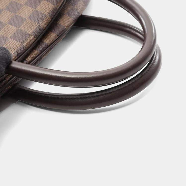 Pre Owned Louis Vuitton Neverfull MM Brown Damier Ebene Canvas Tote Bag