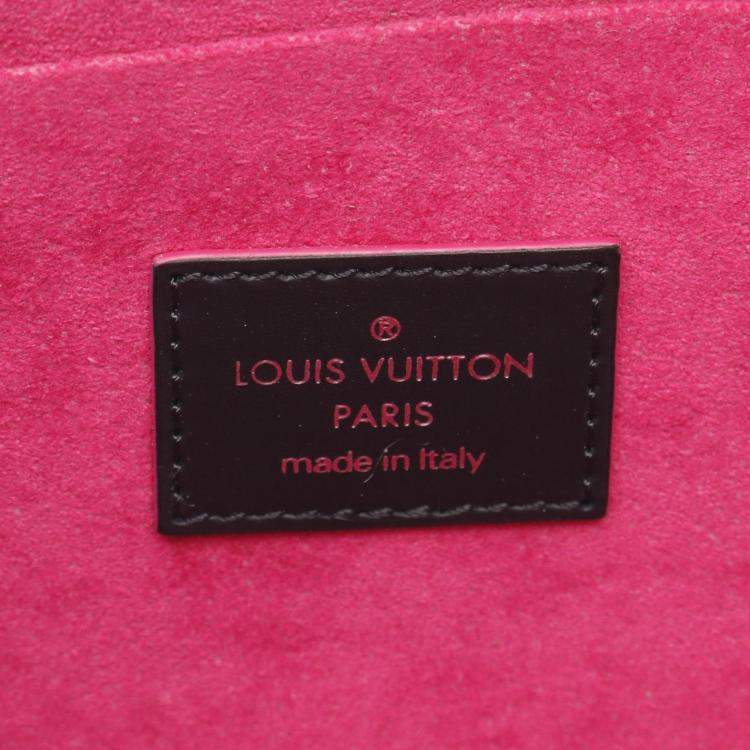 Pre Owned Louis Vuitton Félicie Black Epi Leather Wallet on Chain