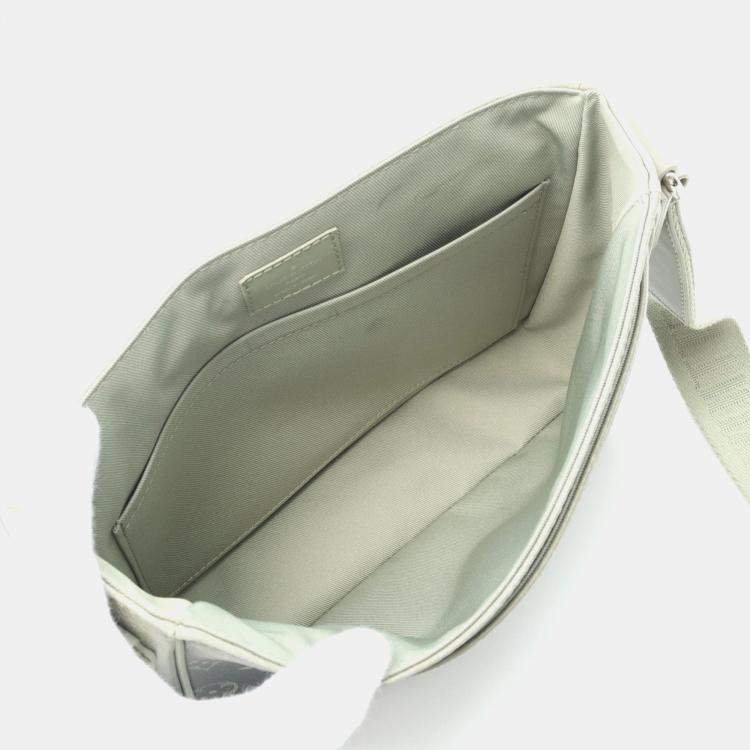 Pre Owned Louis Vuitton Coussin PM Green Lambskin Leather Shoulder Bag