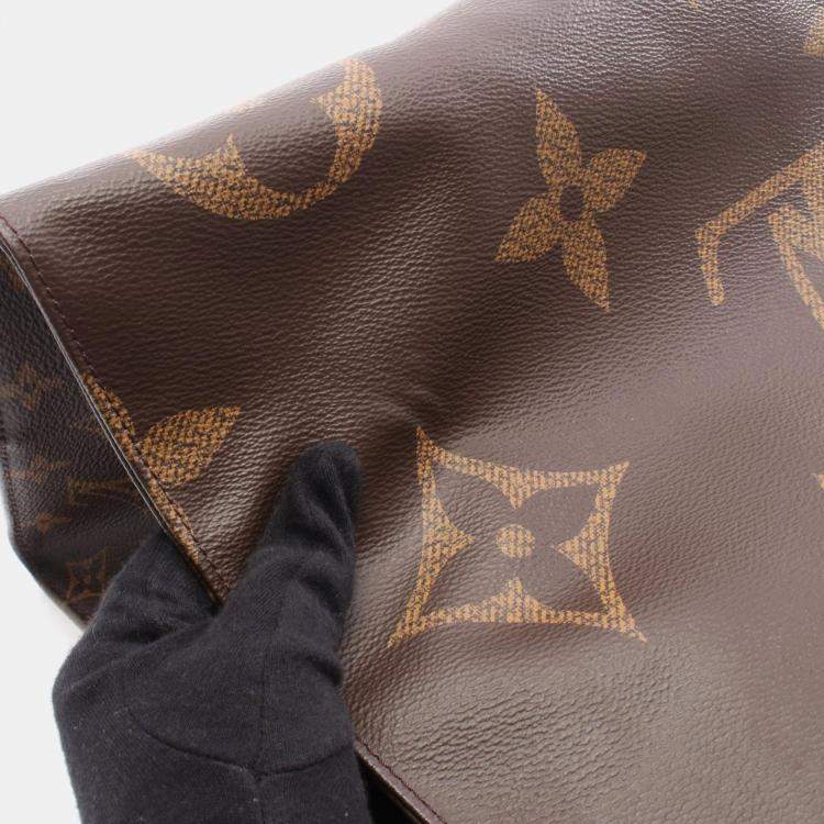 Pre Owned Louis Vuitton OnTheGo GM Brown Monogram Giant Canvas Tote Bag