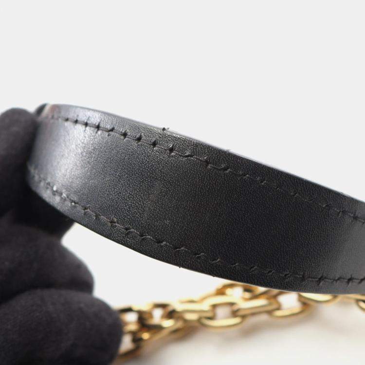 Pre Owned Louis Vuitton Pochette Metis Brown Monogram Empreinte Leather Shoulder Bag