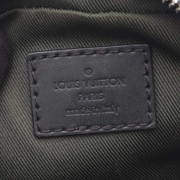 Pre Owned Louis Vuitton Apollo Black Monogram Eclipse Canvas Backpack