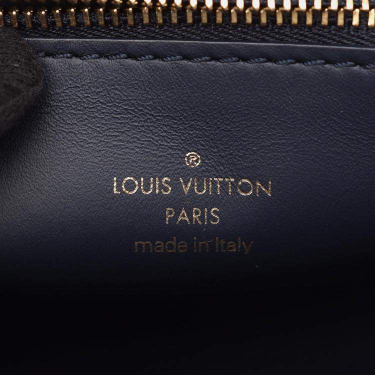 Pre Owned Louis Vuitton OnTheGo East West Yellow Leather Shoulder Bag