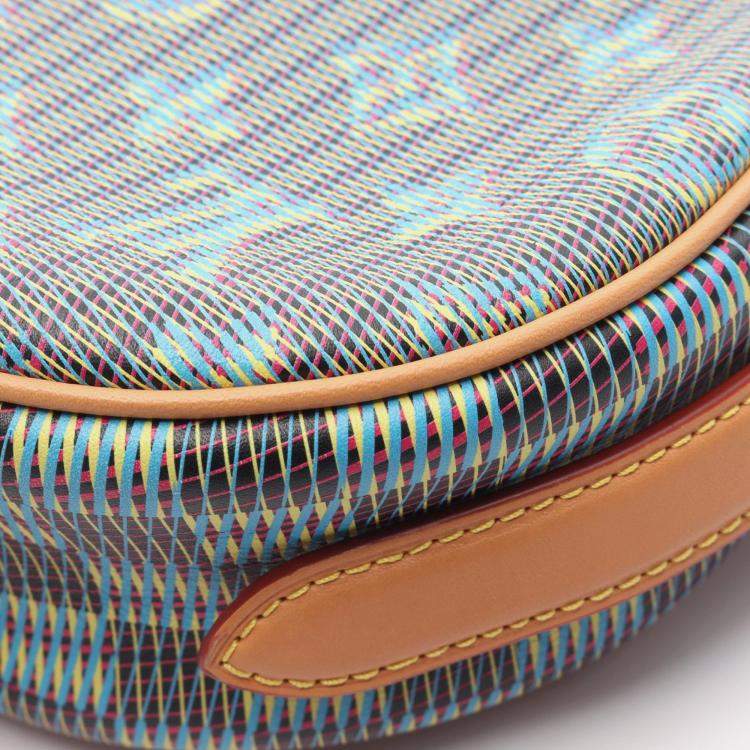 Pre Owned Louis Vuitton Lockme Go Black Grained Calfskin Leather Shoulder Bag