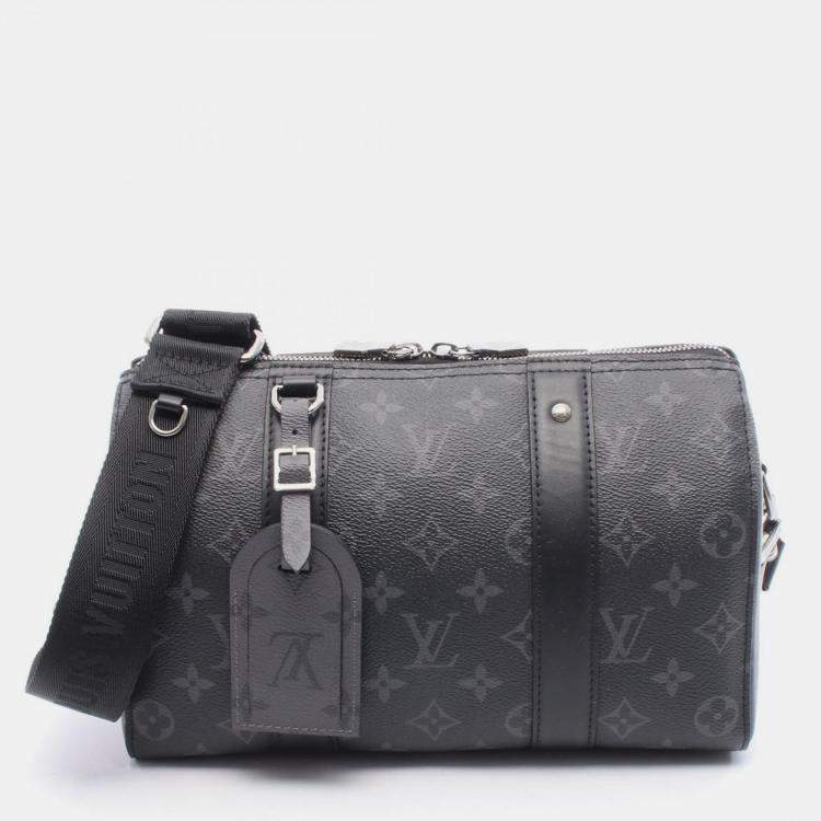 مملوكة مسبقًا Louis Vuitton Pochette Métis East West Black Empreinte Leather Shoulder Bag