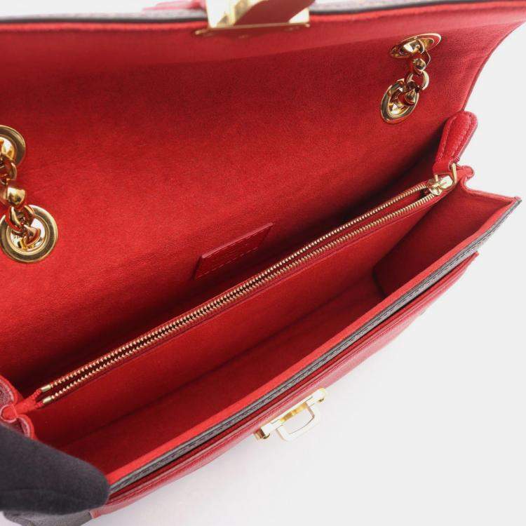 Pre Owned Louis Vuitton Crusier PM Brown Monogram Canvas Shoulder Bag