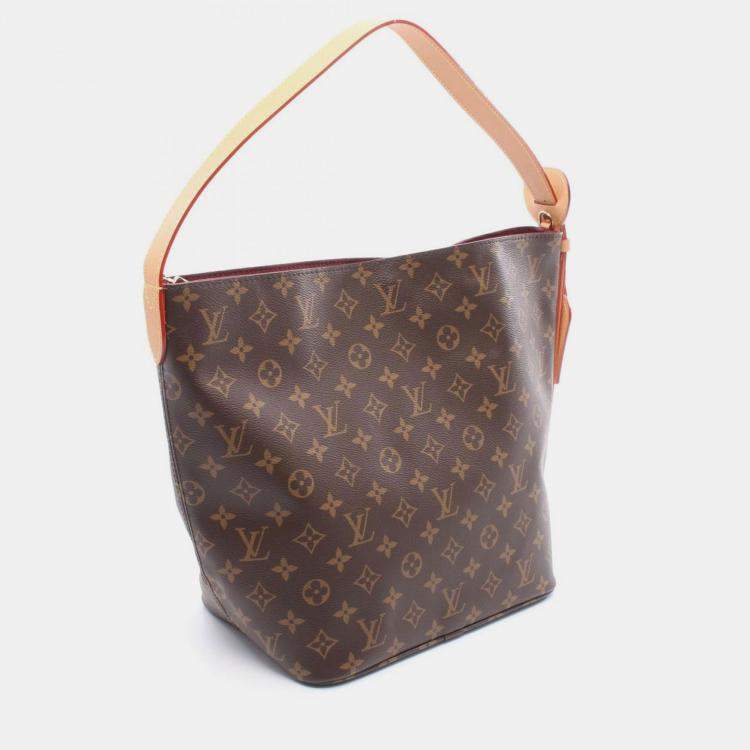 Pre Owned Louis Vuitton All In Brown Monogram Canvas Hobo Bag