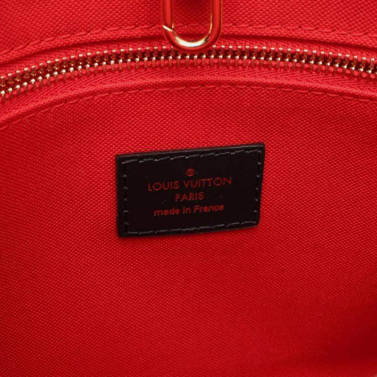 Pre Owned Louis Vuitton  On The Go PM Brown Canvas Tote Bag