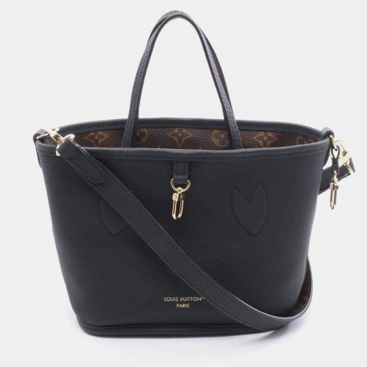 Pre Owned Louis Vuitton Neverfull Inside Out BB Canvas Tote Bag