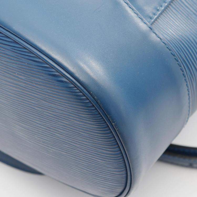 Pre Owned Louis Vuitton Blue Epi Leather Shoulder Bag
