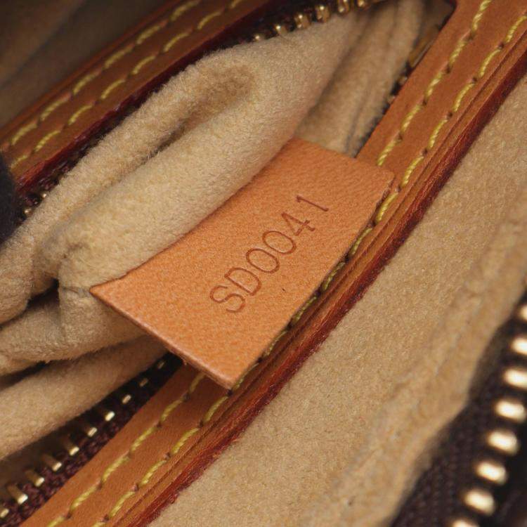 Pre Owned Louis Vuitton Looping MM Brown Monogram Canvas Shoulder Bag