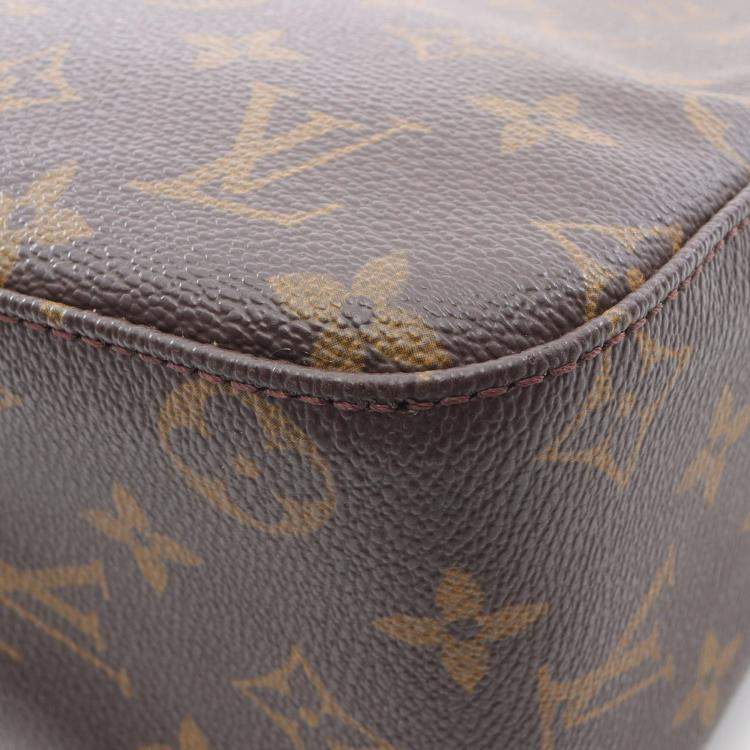 Pre Owned Louis Vuitton Looping MM Brown Monogram Canvas Shoulder Bag
