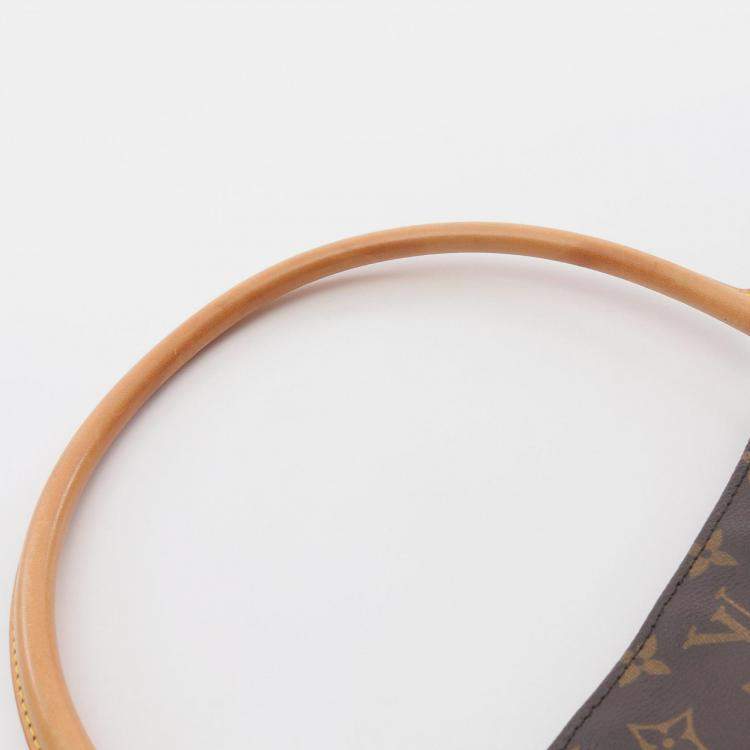 Pre Owned Louis Vuitton Looping MM Brown Monogram Canvas Shoulder Bag