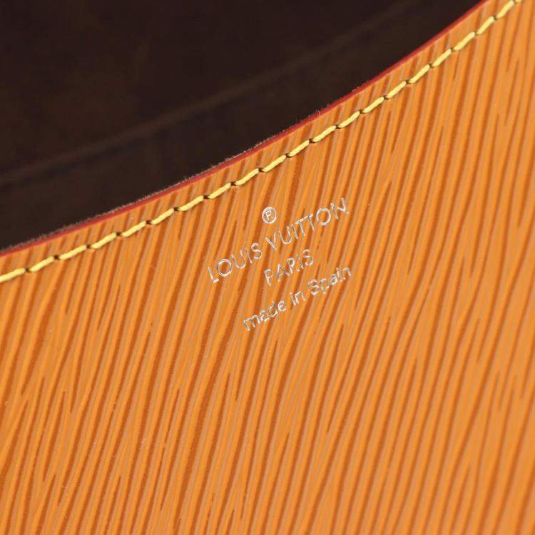 Pre Owned Louis Vuitton Buci Brown Epi Leather Shoulder Bag