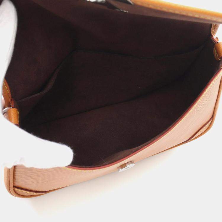 Pre Owned Louis Vuitton Buci Brown Epi Leather Shoulder Bag