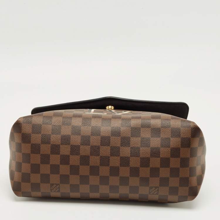 Pre Owned Louis Vuitton Damier Canvas Beaubourg MM Bag