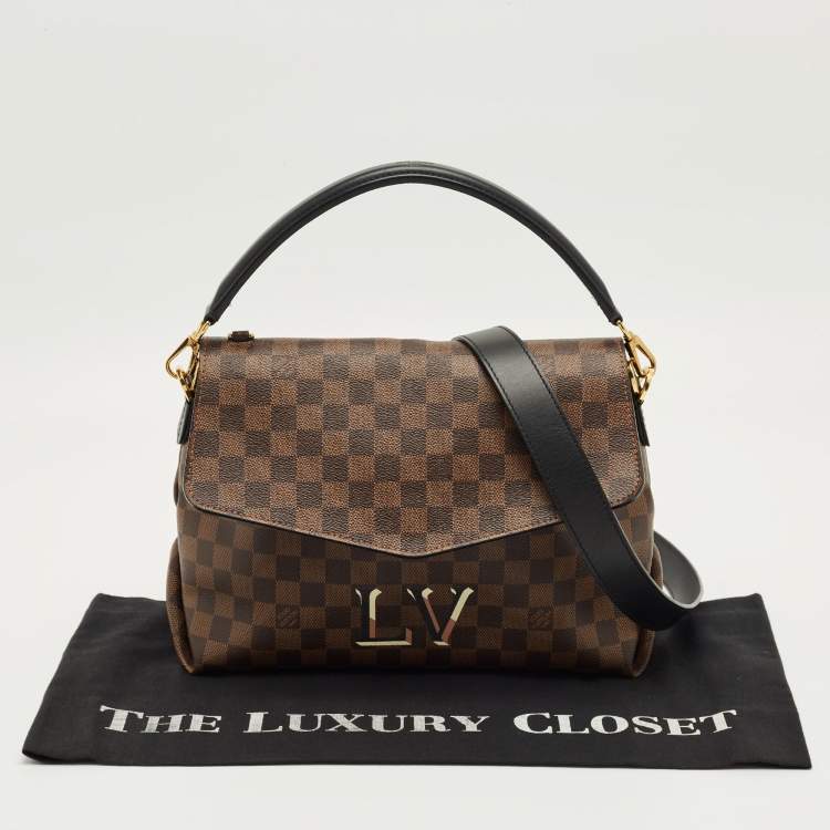 Pre Owned Louis Vuitton Damier Canvas Beaubourg MM Bag