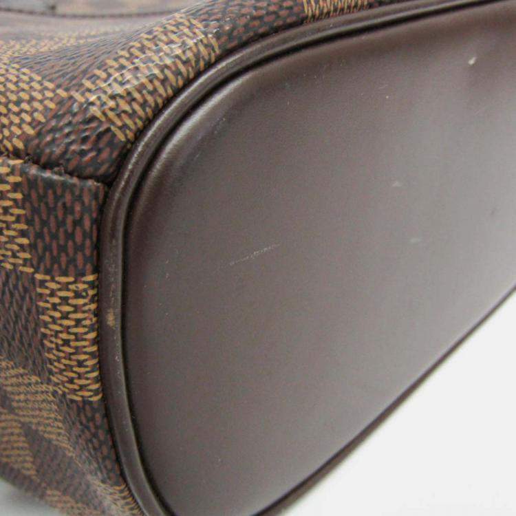 Pre Owned Louis Vuitton Brown Damier Sarria Horizontal Handbag 