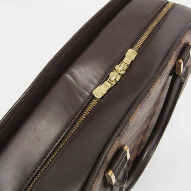 Pre Owned Louis Vuitton Brown Damier Sarria Horizontal Handbag 