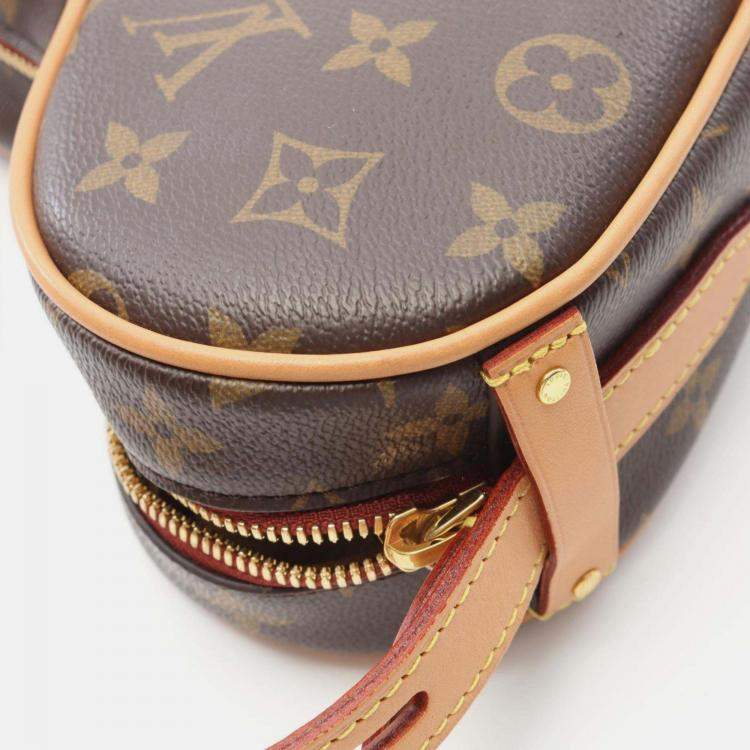 Pre Owned Louis Vuitton Sac Cool Shoulder Bag Coated Canvas And Leather Monogram Brown