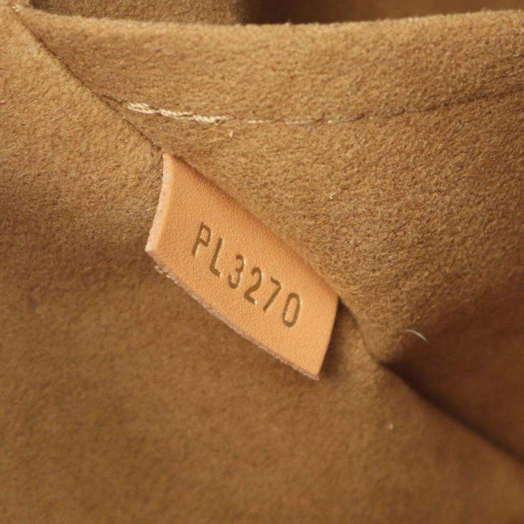 Pre Owned Louis Vuitton Sac Cool Shoulder Bag Coated Canvas And Leather Monogram Brown