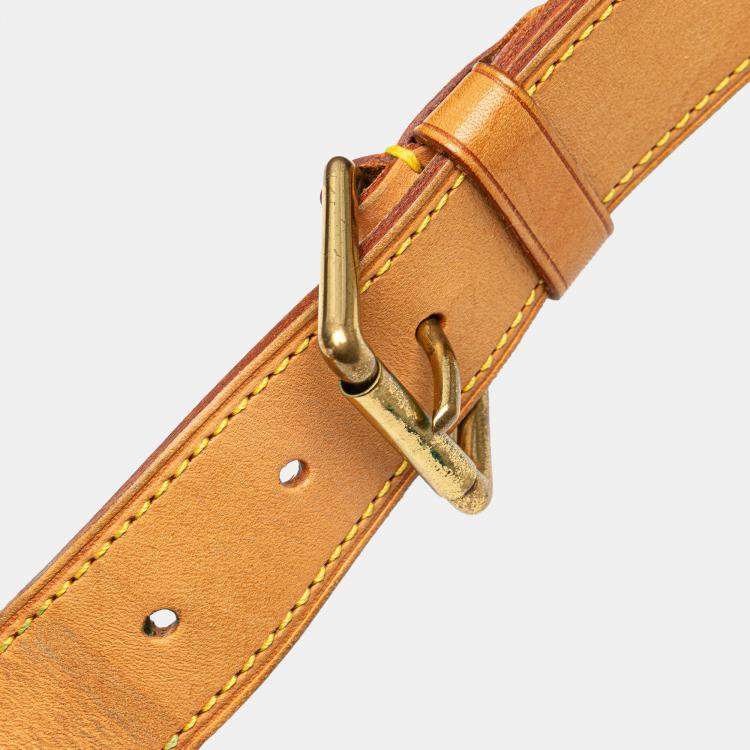 Pre Owned Louis Vuitton Brown Monogram Croissant MM