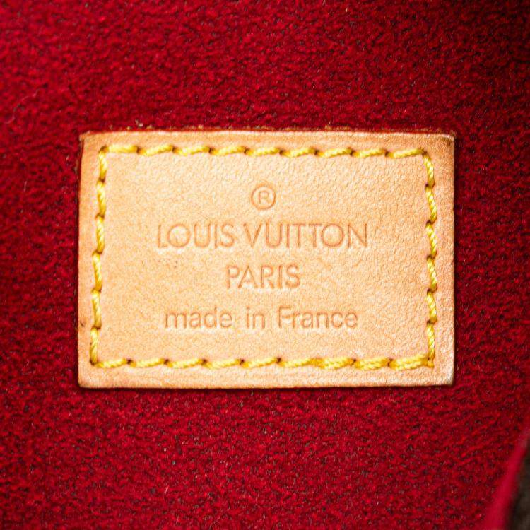 Pre Owned Louis Vuitton Brown Monogram Croissant MM