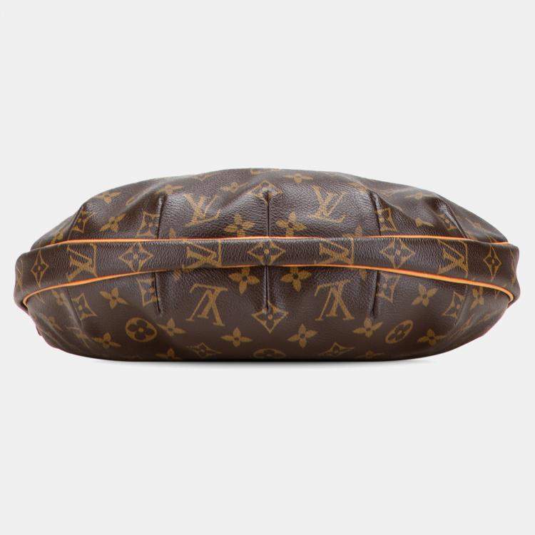 Pre Owned Louis Vuitton Brown Monogram Croissant MM
