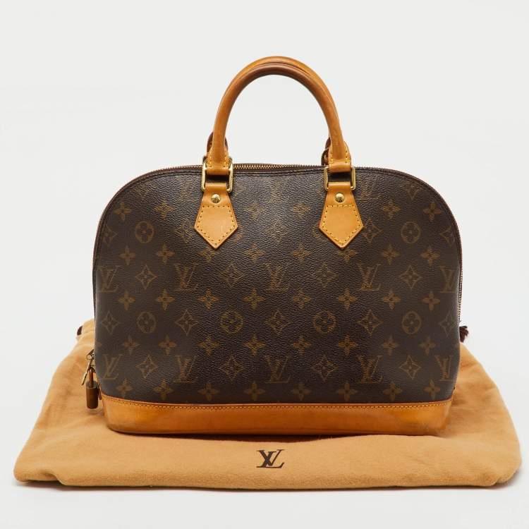 Pre Owned Louis Vuitton Monogram Canvas Alma PM Bag