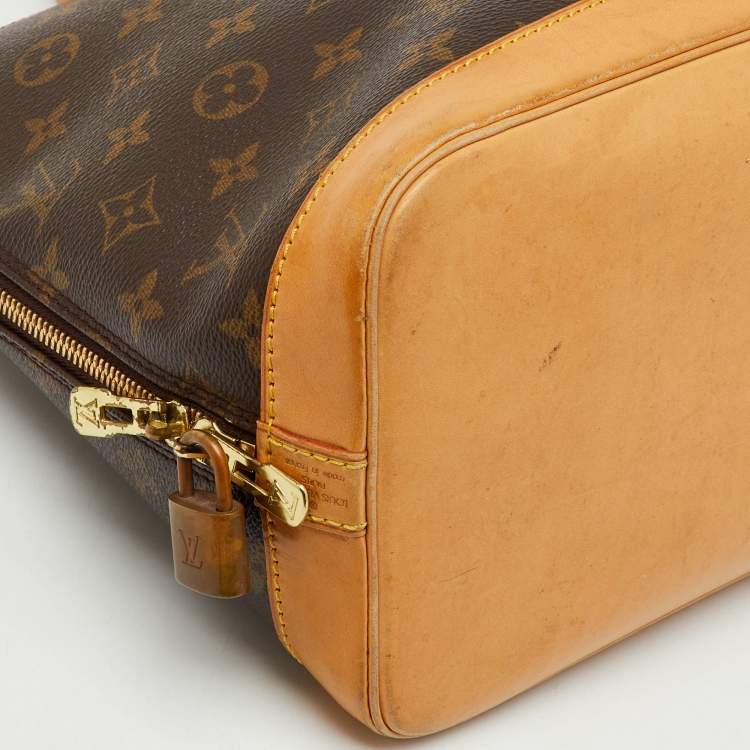 Pre Owned Louis Vuitton Monogram Canvas Alma PM Bag