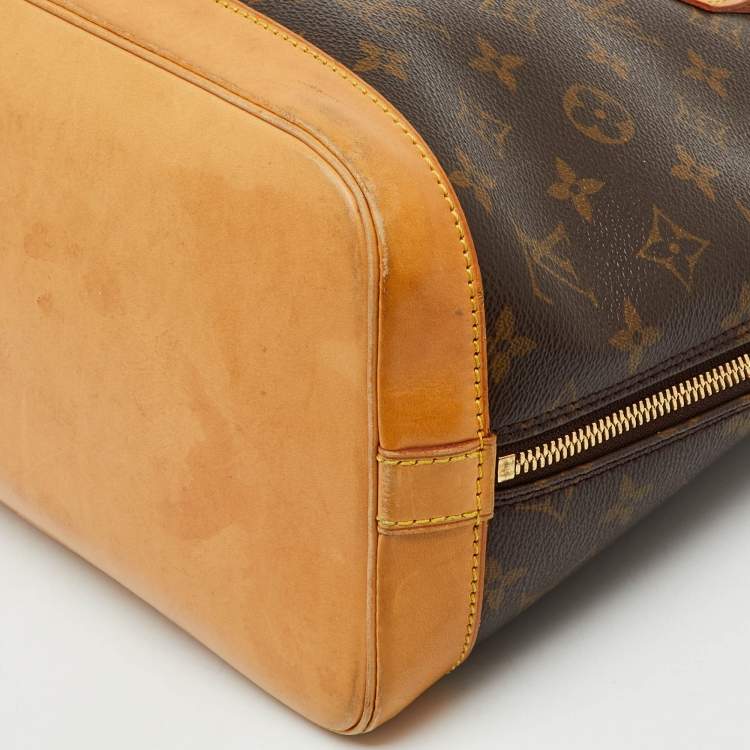 Pre Owned Louis Vuitton Monogram Canvas Alma PM Bag