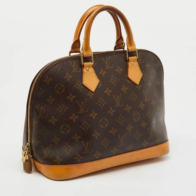 Pre Owned Louis Vuitton Monogram Canvas Alma PM Bag