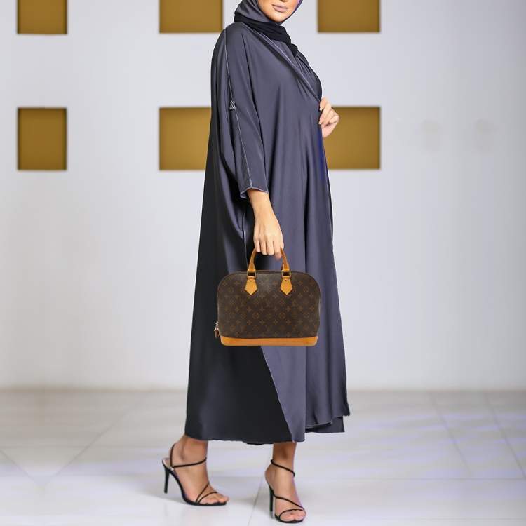 Pre Owned Louis Vuitton Monogram Canvas Alma PM Bag