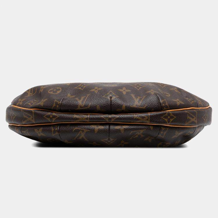 Pre Owned Louis Vuitton Brown Monogram Croissant MM