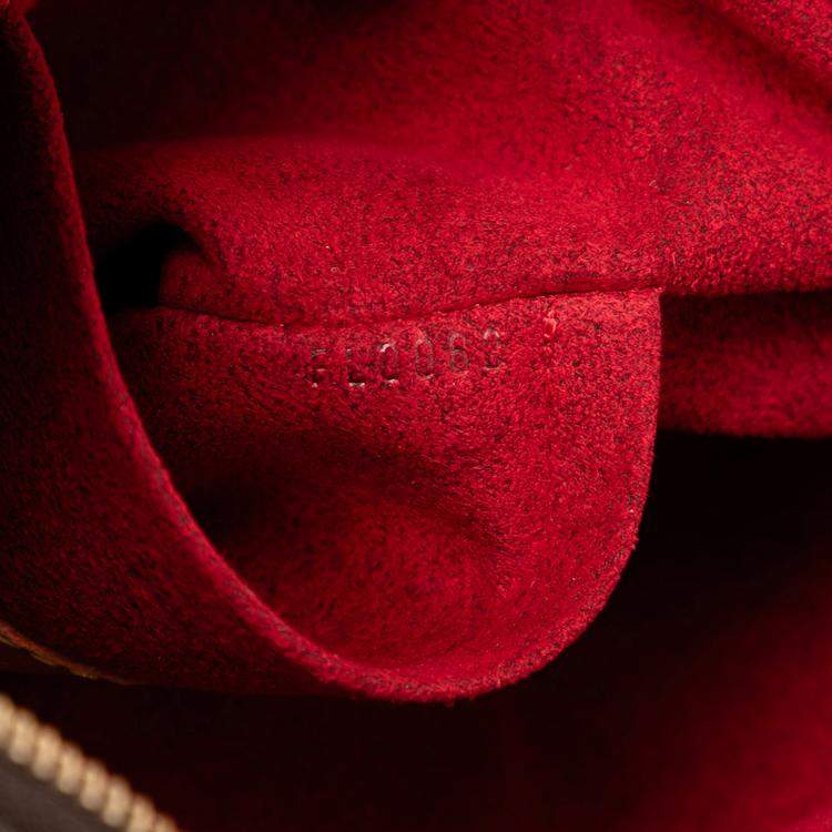 Pre Owned Louis Vuitton Brown Monogram Croissant MM