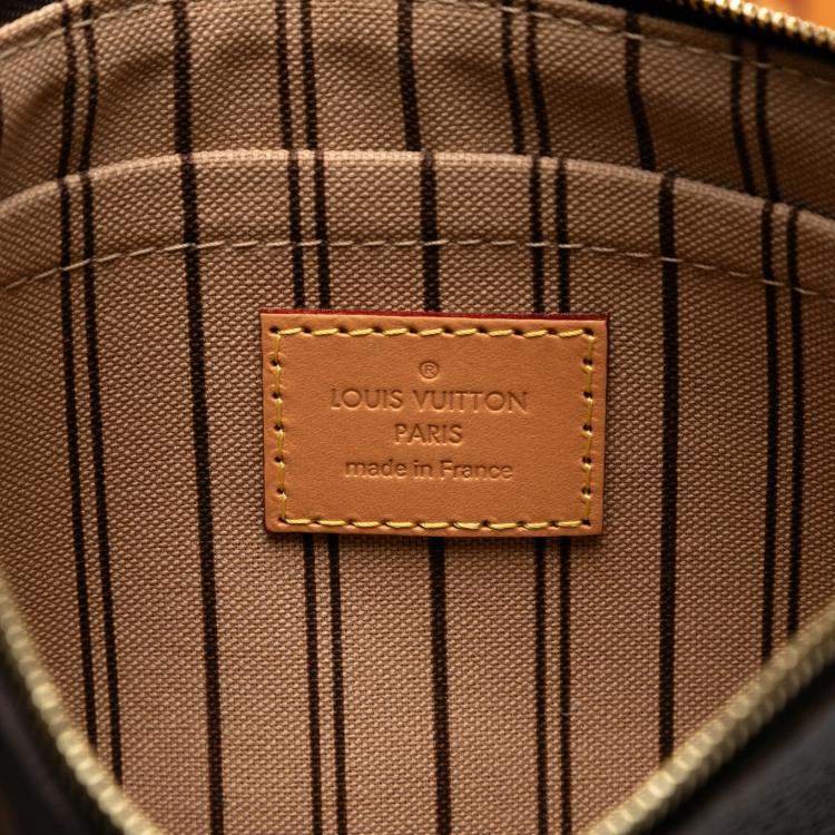 Pre Owned Louis Vuitton Brown Monogram Game On Neverfull MM