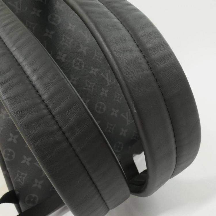 Pre Owned Louis Vuitton Black Monogram Eclipse Backpack
