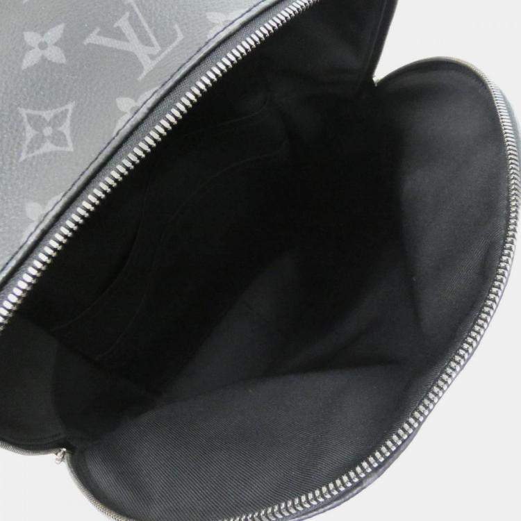 Pre Owned Louis Vuitton Black Monogram Eclipse Backpack