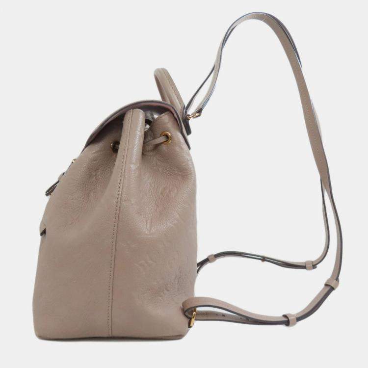 Pre Owned Louis Vuitton Montsouris Pm Backpack Daypack Empreinte