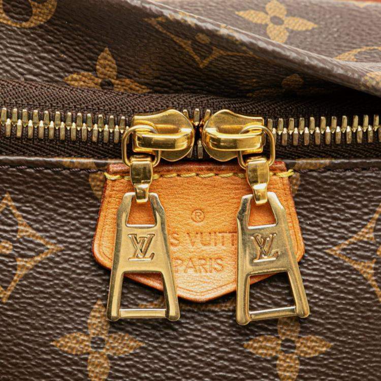 مملوكة مسبقًا Louis Vuitton Monogram Bum Bag Body Waist Brown Coated Canvas Leather