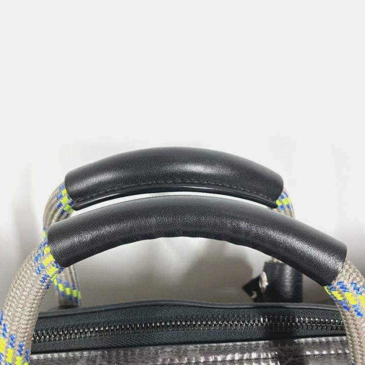 Pre Owned Louis Vuitton Monogram Eclipse Glaze Isetan Limited Keepall Bandouliere 50 2Way Bag Travel Shoulder Boston Black