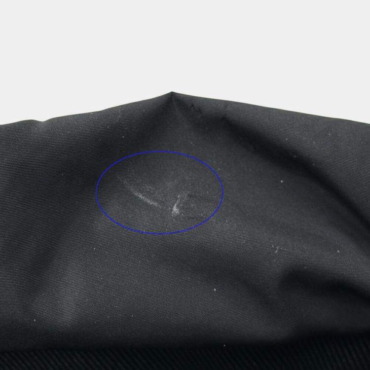 Pre Owned Louis Vuitton Monogram Shadow Shoulder Bag In Empreinte Nylon Noe Swing Noir Bucket