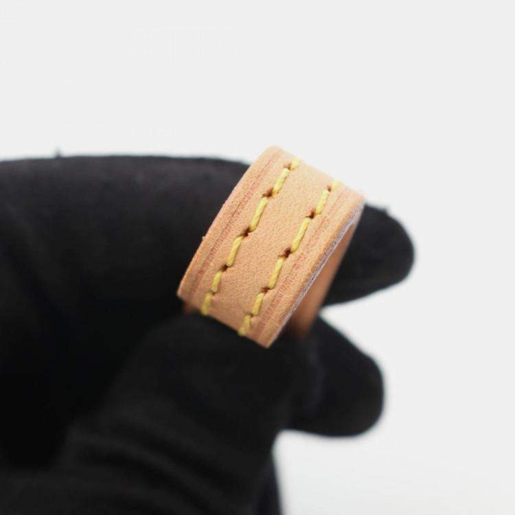 Pre Owned Louis Vuitton Nano Speedy Shoulder Bag Coated Canvas And Leather Monogram Brown