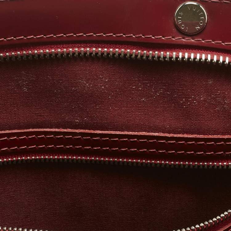 Pre Owned Louis Vuitton Red Epi Leather Brea MM Bag