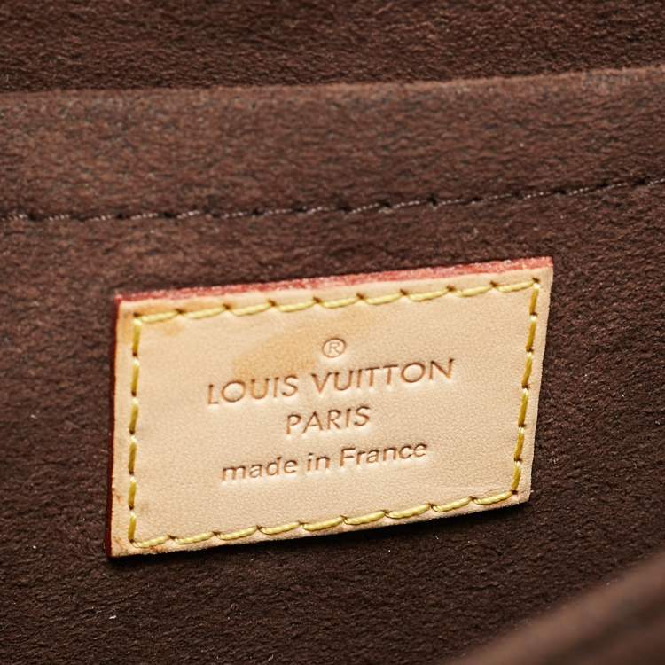 Pre Owned Louis Vuitton Monogram Canvas Pochette Metis Bag